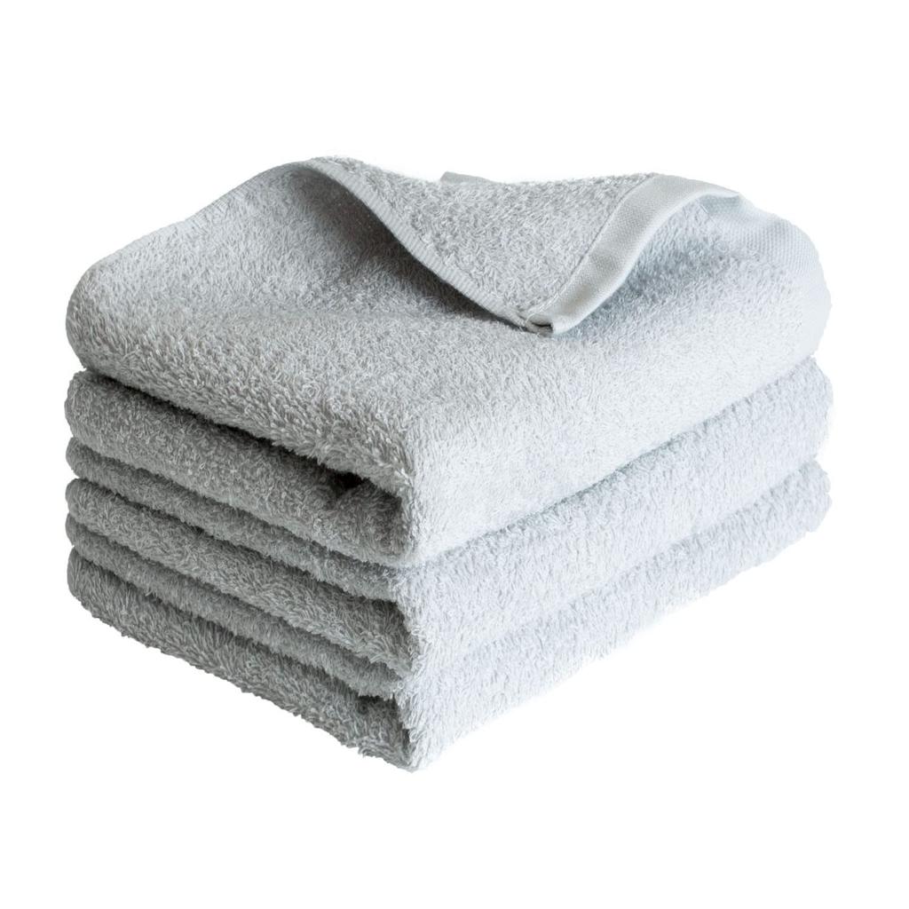 Transparan Face Set of Furetemi Senshu Low Shedding Japanese-Made Towels, 3, Towels, Quick-Drying, Absorbent, Thin, 100% Cotton, (Gray)