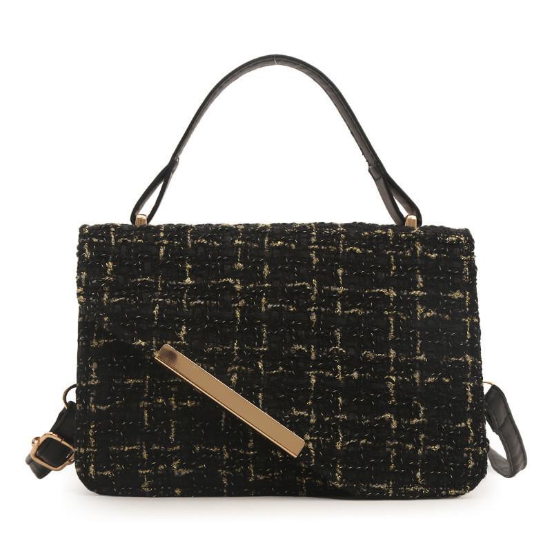 Trendy Street Style Women s Small Square Shoulder Bag With Synthetic Leather Lining