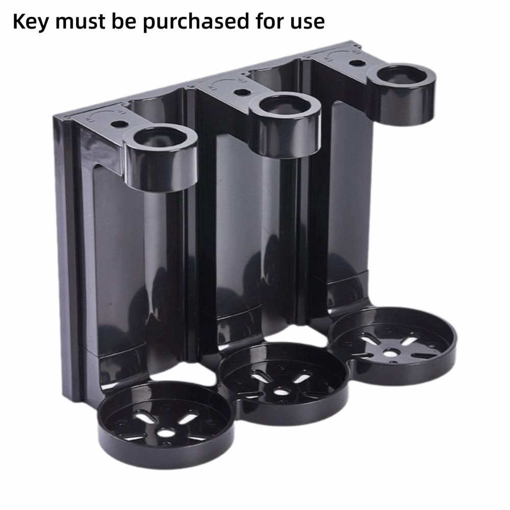 Easy Installation Bathroom Dispenser Rack 1/2/3 Head Bathroom Soap Holder  Tile Surface
