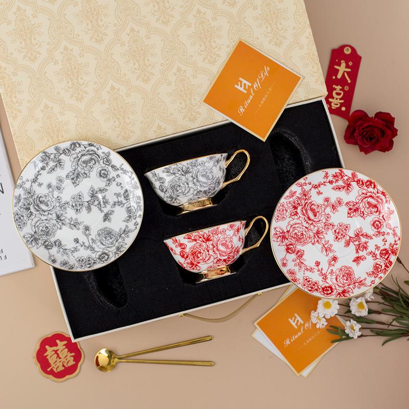 Wedding Gifts For Newcomers, Coffee Cups, High-End Exquisite Gift Boxes, High-End Cups, Housewarming, Wedding Gifts For Girlfriends