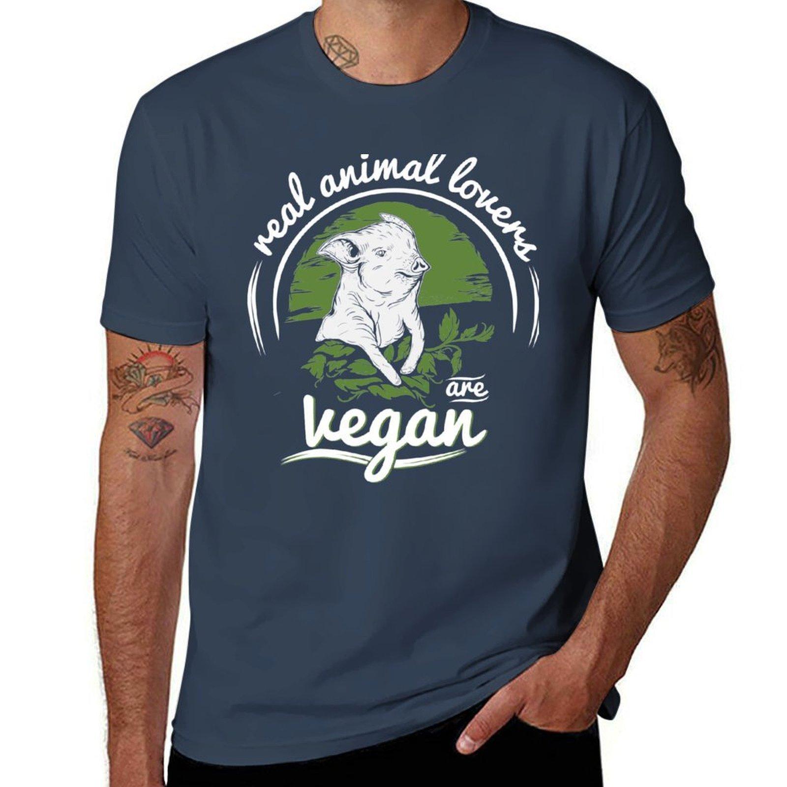 

Vegan TShirt Fashion Casual Short Sleeve Top S