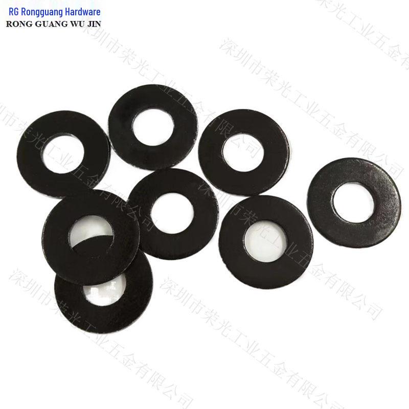 Grade 8.8 Black Zinc Plated Carbon Steel High-Strength Flat Washer