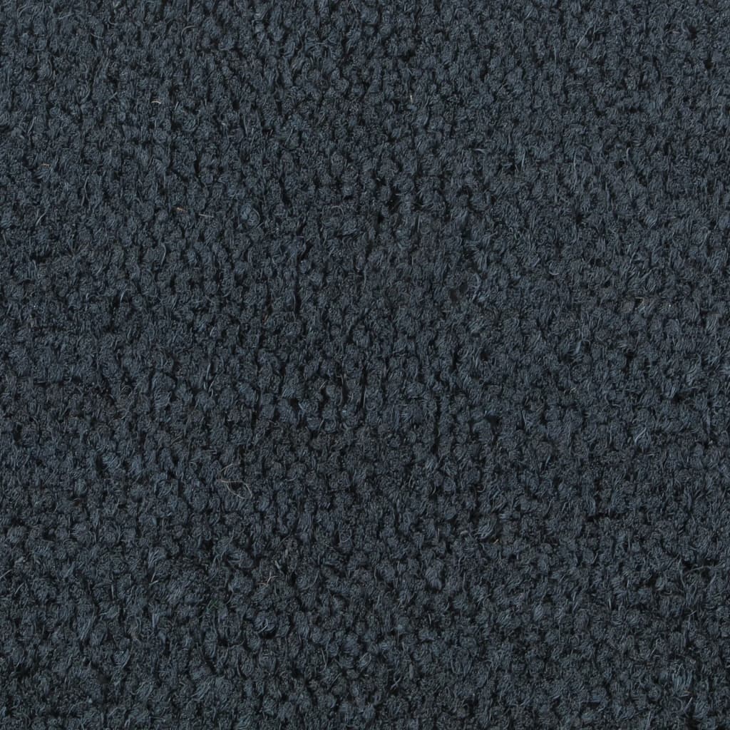 Doormat Dark Grey 65 x 100 cm Coir Fiber Tufted