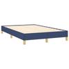 Maison Exclusive - Sommier à lattes de lit avec matelas bleu 120x190 cm tissu