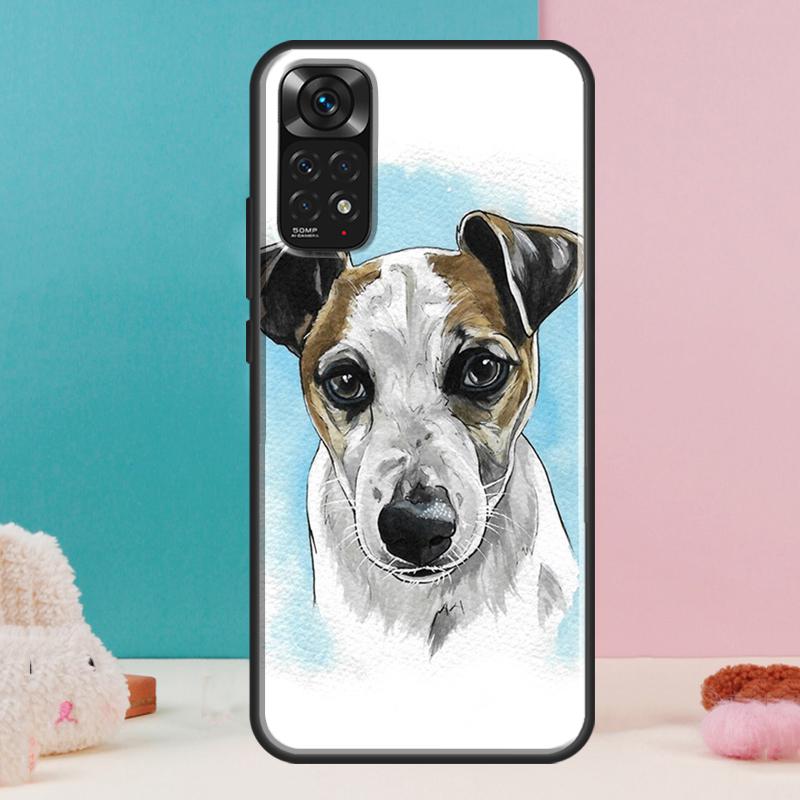 Jack Russell Terrier Dog Case For Xiaomi Redmi Note 13 12 Pro 14 11 9 10 9S 10S 11S 12S Redmi 14C 13C 10C 12C Cover