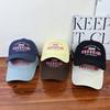 Baseball Cap Women Spring Summer Mesh Embroidered Sun Protection For Travel And Outdoors