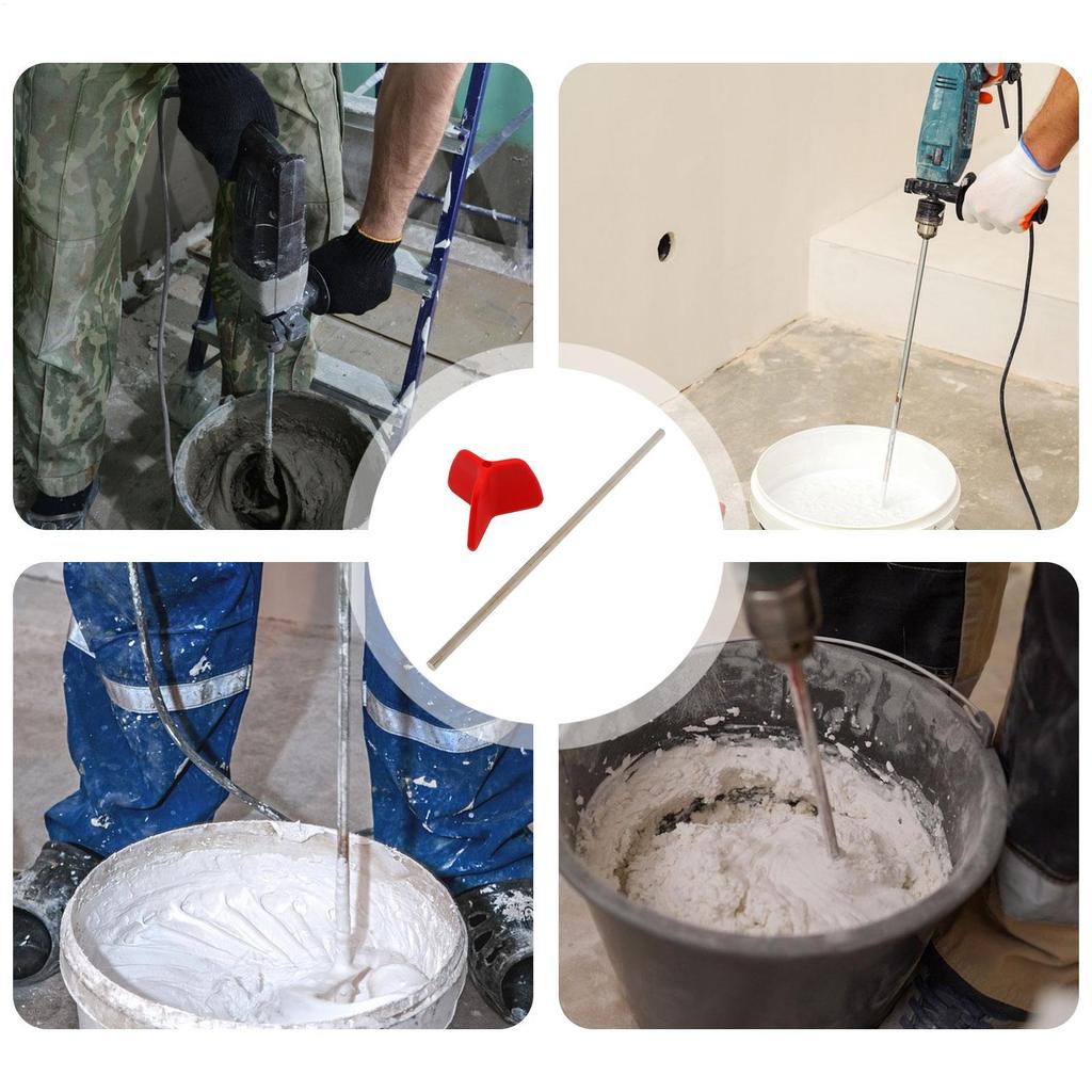 Paint Mixer Heavy Duty Quick Portable Tool Equipment Paint Mixer Drill Attachment For Women Men Cleaning Workshop Indoor Outdoor