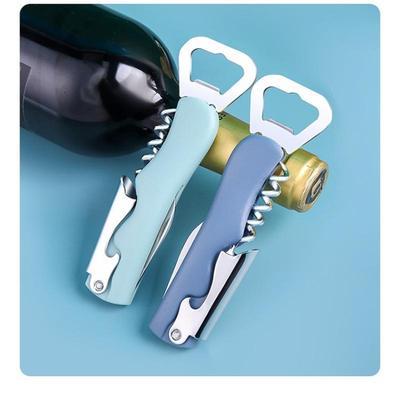Stainless Steel Multifunctional Portable Bottle Opener Creative Design For Wine For Restaurants And Bars