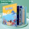 Stickers Magic Quiet Book Puzzle Game Repeated Card Paste Match Animal Cognition Baby Montessori Educational Toys for Kids Gifts
