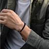 Hämatit Armband Männliches Armband mit Natürlichem Hämatit Männlicher Schmuck Handgelenk Dekor Tägliches Tragen für Vater Ehemann