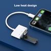 3in1 Lightning to USB/Lightning Card Reader for iPhone 14 13 12 11 Pro iPad Charging Converter For iOS OTG Adapter 3