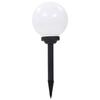 Lampe solaire LED sphérique - vidaXL - 3 pcs - 20 cm - RVB - Énergie solaire