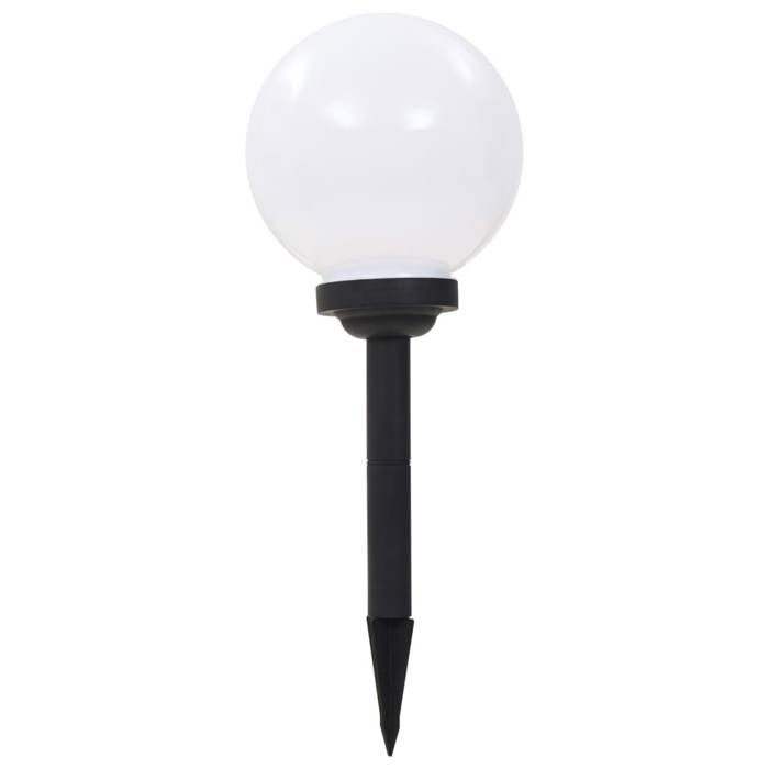 Lampe solaire LED sphérique - vidaXL - 3 pcs - 20 cm - RVB - Énergie solaire