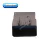 Black Wiring Harness Plug: Domestic Car Connector with Large and Small Holes (15336209 & 15336205)