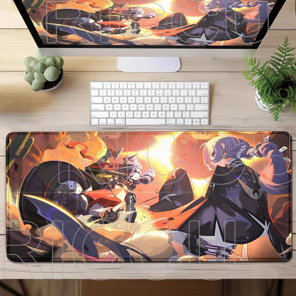Tapis de Souris XXL Impression HD Set de Table Zenless Zone Zero ZZZ Promeia Accessoires PC kawaii Fille Anime Tapis de Souris Bureau Tapis de Bureau