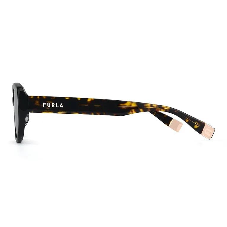 Furla Trendy Slim-Frame Tortoiseshell Sunglasses Cat-Eye UV Protection Sun Glasses Unisex Style for Couples