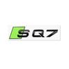 1pc For hot New Car Body Rear Trunk ABS Badge Green S3 S4 S5 S6 S7 S8 Emblem Sticker Decor for A4 B8 B6 B9 B7 A3 8P 8L A6