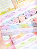 1 Roll Of Cartoon Dreamy Cloud Pattern Adhesive Tape Sticker, Versatile Adhesive Tape, Hand Account Sticker Material, Suitable For Diary Scrapbook, 