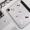 74Pcs Anime Kpop Demon Hunters Stickers Diy Scrapbooking Phone Luggage Skateboard Waterproof Decal Decor