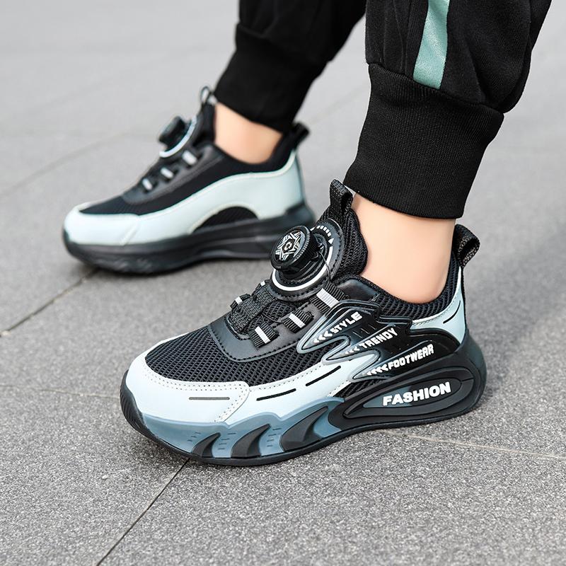 Pantofi Sport Rotativi Ușori / Confortabili pentru Băieți cu Plasă Respirabilă pentru copii
