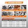 M35 cobalt containing Fried Dough Twists drill set metal plate stainless steel plastic wood drill with storage box for drilling