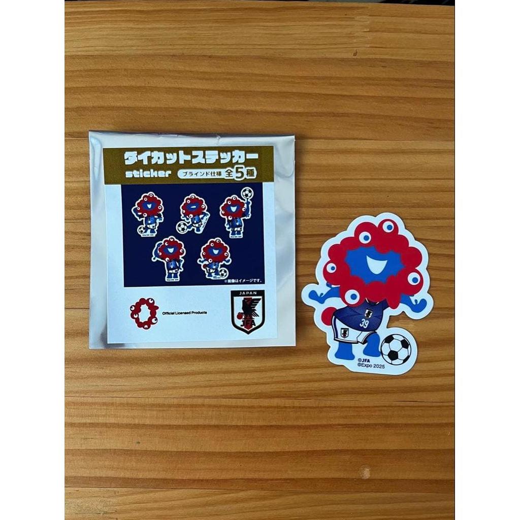 Osaka Kansai Expo Myak Myak JFA Collaboration Die-cut Sticker