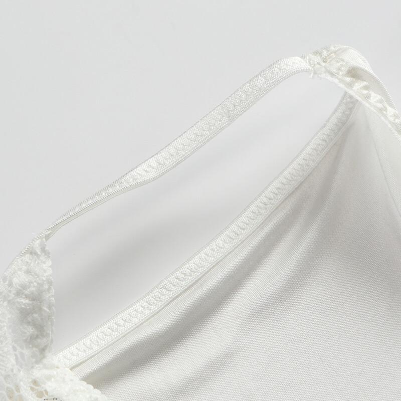 Jinsanta Women's Silk Lace Low-Rise Briefs