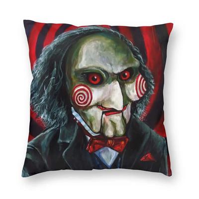 Billy Dukken Saw Putetrekk Trykt Polyester Putetrekk Gave Skrekkfilm Pynteputetrekk Deksel Seter X