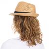 Womens/Ladies Trilby Straw Hat