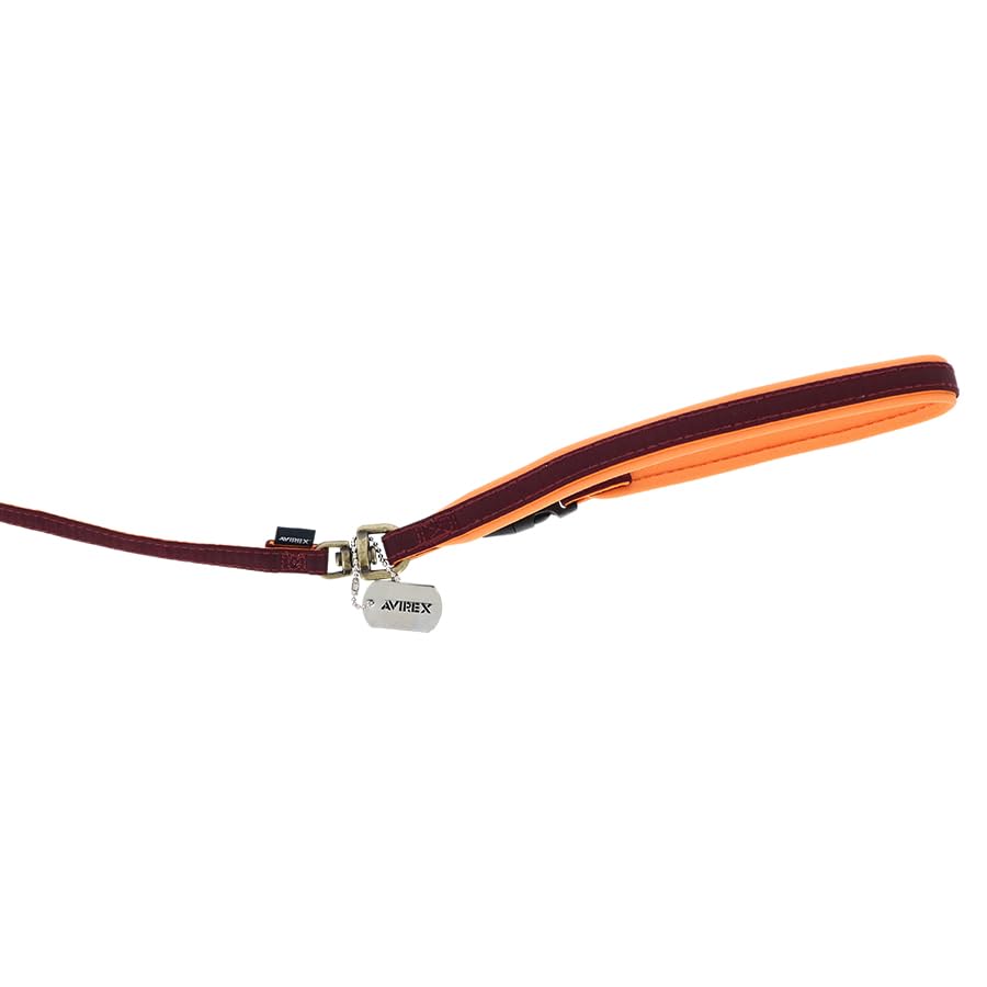 AVIREX MA-1 Leash, Red | Avirex Dog Leash, Outing Accessories, Walking Accessories, Outdoor Accessories for Dogs (L)
