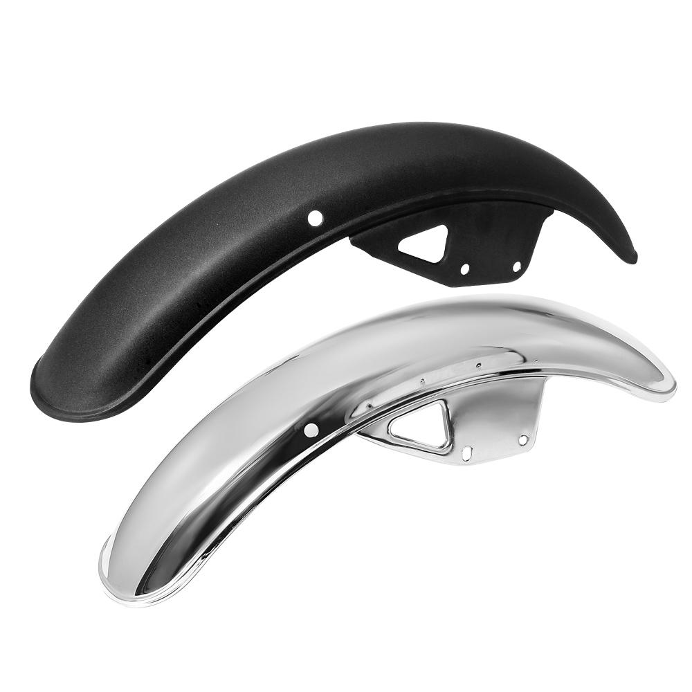 Black Chrome Motorcycle Front Fender Mud Flap Motorbike Mudguard Mud Guard Fender Protector Cover for Suzuki GN125