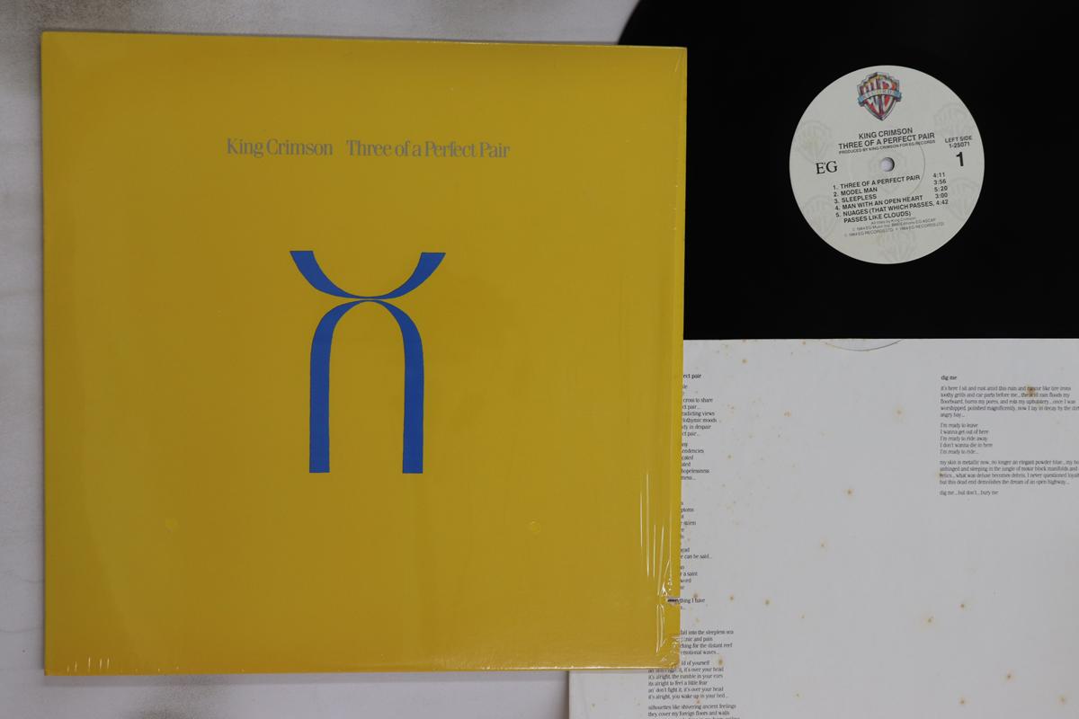 

LP Record KING CRIMSON - Three Of A Perfect Pair 125071 WARNER BROS 1984 US Rock Used