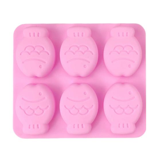 

Cartoon Fish Shape Silicone Mold Cake Chocolate Tray for Fondant Mousse Soap Candle Reusable Flexible Baking Mold 1pc