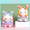 Fashionable Kids Backpack Cute Bunny Detachable Snack Bag For School