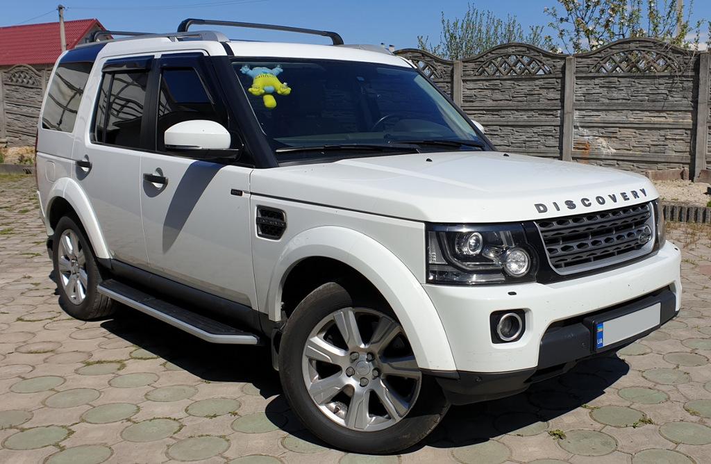Боковые пороги Оригинал (2 шт., алюминий) для Land Rover Discovery IV
