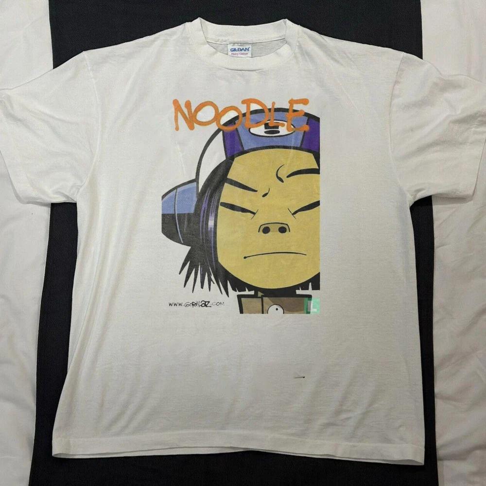 Gorillaz Noodle TShirt White S