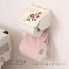 Senko Sweet Rose Papierhalter Floral Rose 60147 [SDS] Abdeckung, Rosa, Design, Stilvoll,