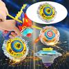 1 Set Anti-fade Bright-colored Unique Decorative Smooth Surface Spinning Top Toy Spinner