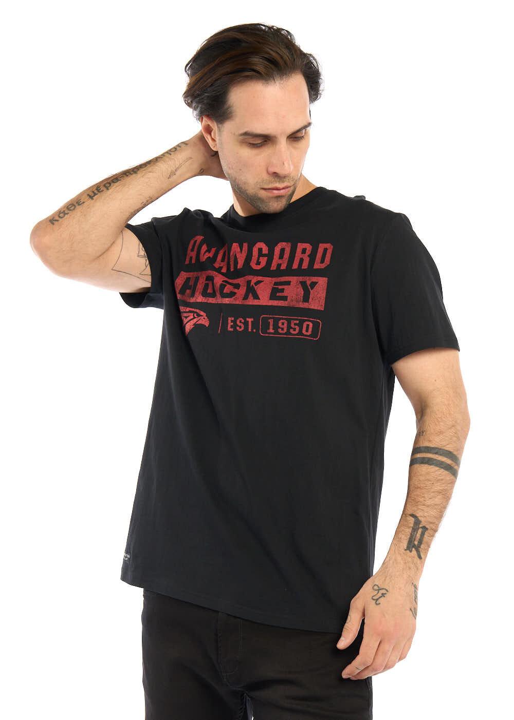 Anime eyes print T-shirt 2XL