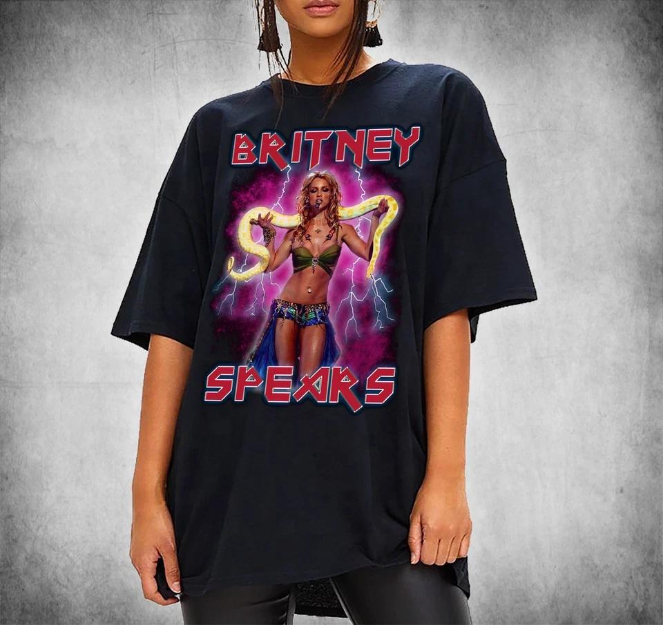 Britney Spears Rap Vintage T-Shirt Best Gift Trap T Shirt TShirt Tee Man Woman S