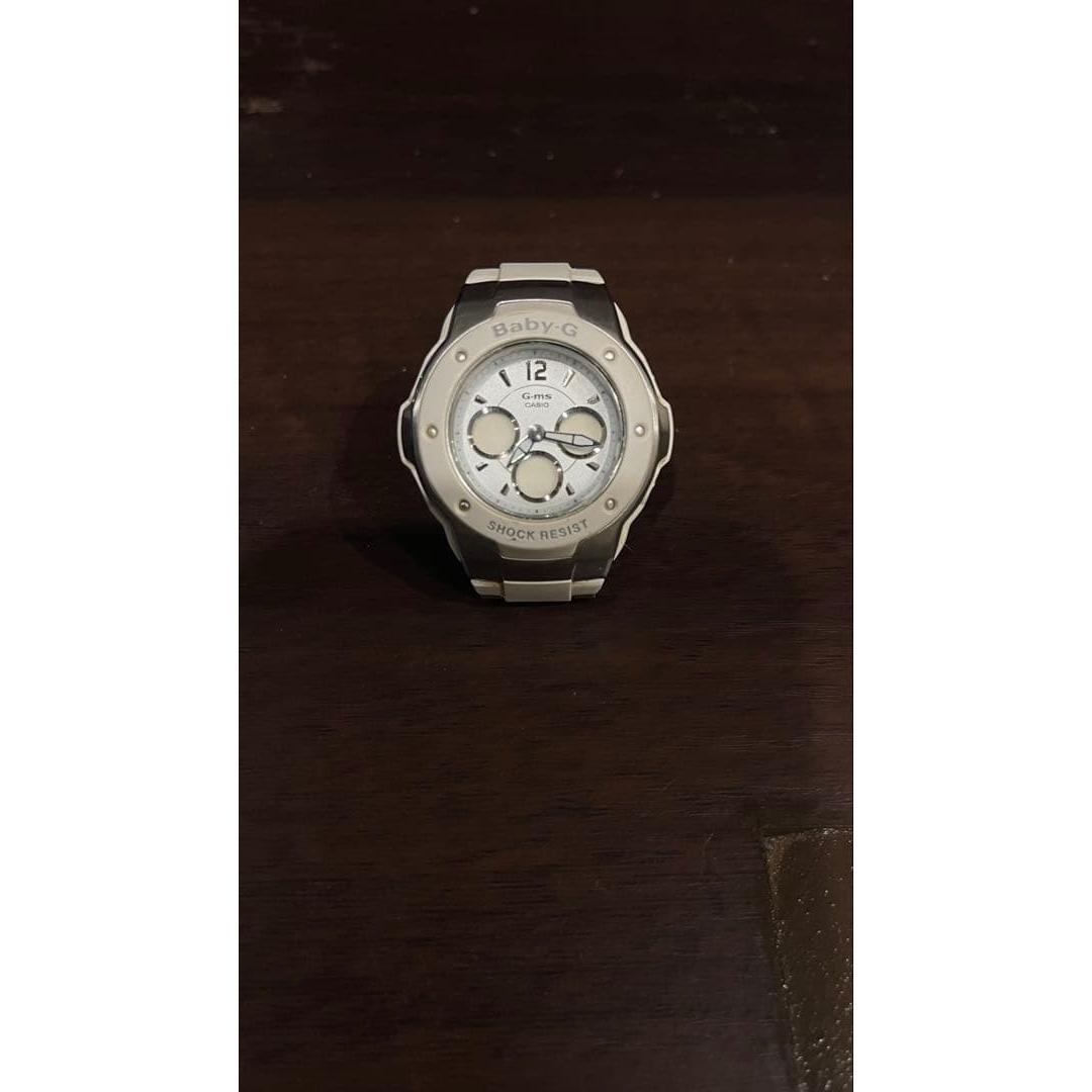 Baby-G G-MS White Shock Resist
