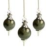 Labrodorite Stone Ball Pendulum 15G Pendulum
