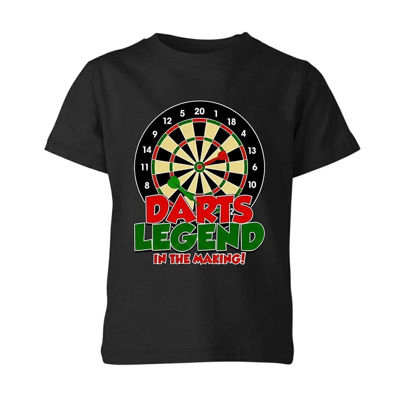 Darts Legend Unisex Kids T-Shirt - Fun Dartboard Design, Perfect Gift Tee 150