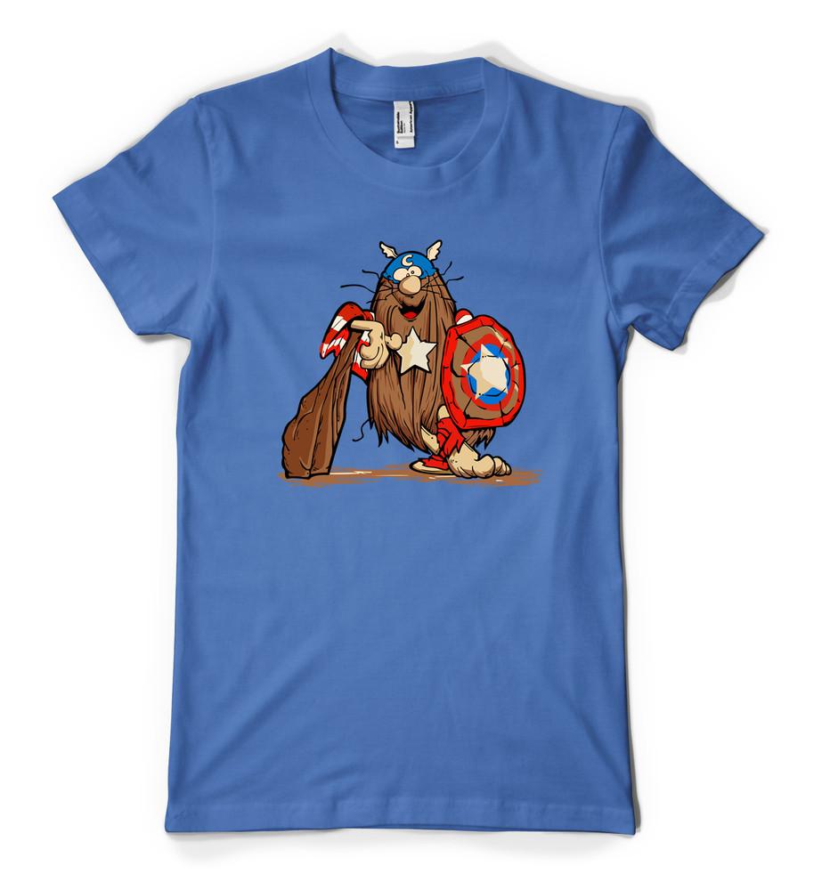 

Marvellous Captain America Caveman Mashup Personalised Adult And Kids T Shirt XL
