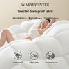 Muji 100% White Goose Feather Winter Duvet