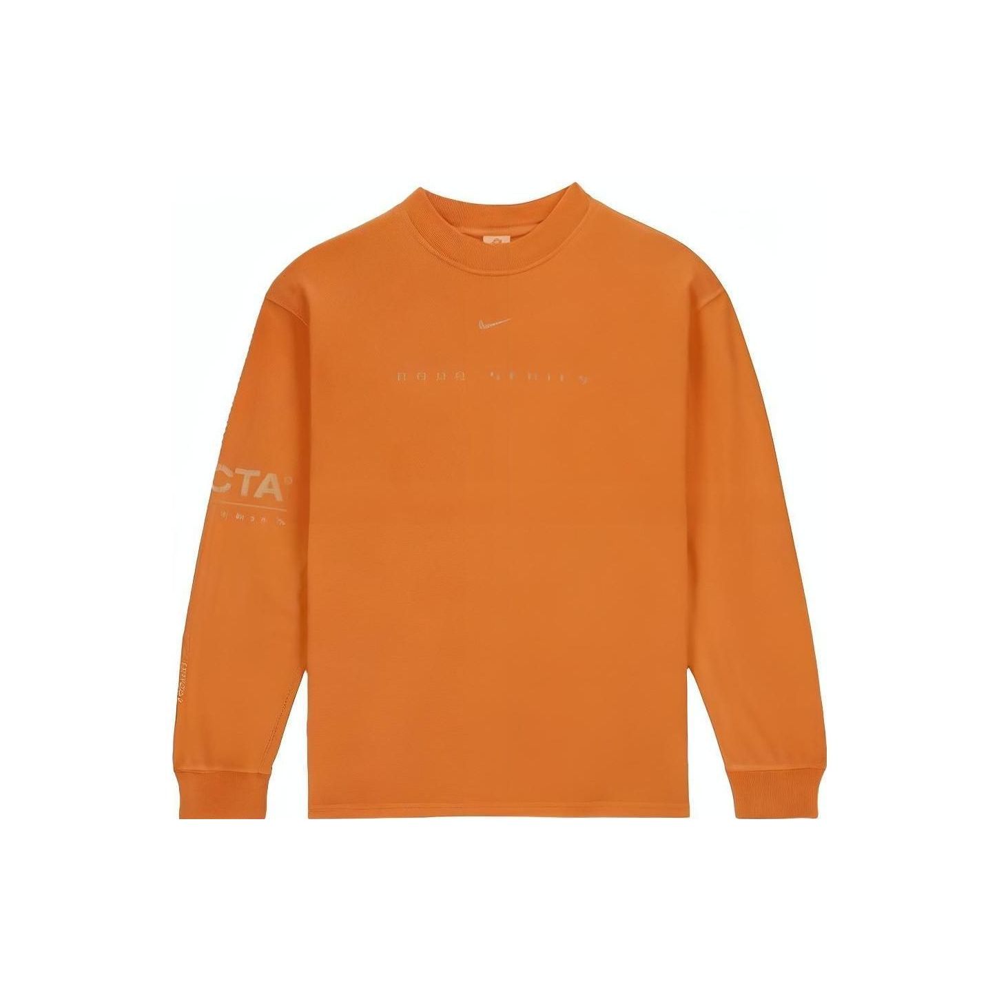 Nike x NOCTA 8K Peaks Long-Sleeve Mock Neck Orange FQ6557-818 M