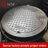 Ductile Iron Anti-Fall Manhole Cover & Grate - 700mm, Light & Heavy-Duty for Rainwater Ditches