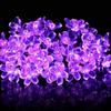 Solar Cherry Blossom String Lights Rainproof Waterproof Led Lights For Outdoor Garden Party