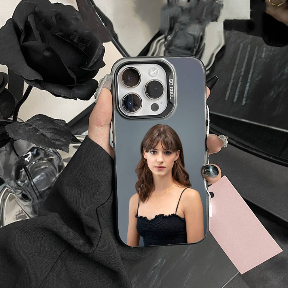Emily Bader Phone Case For iPhone17, 16,15,14,13,12 Pro Max white Candy Matte Shockproof Cover