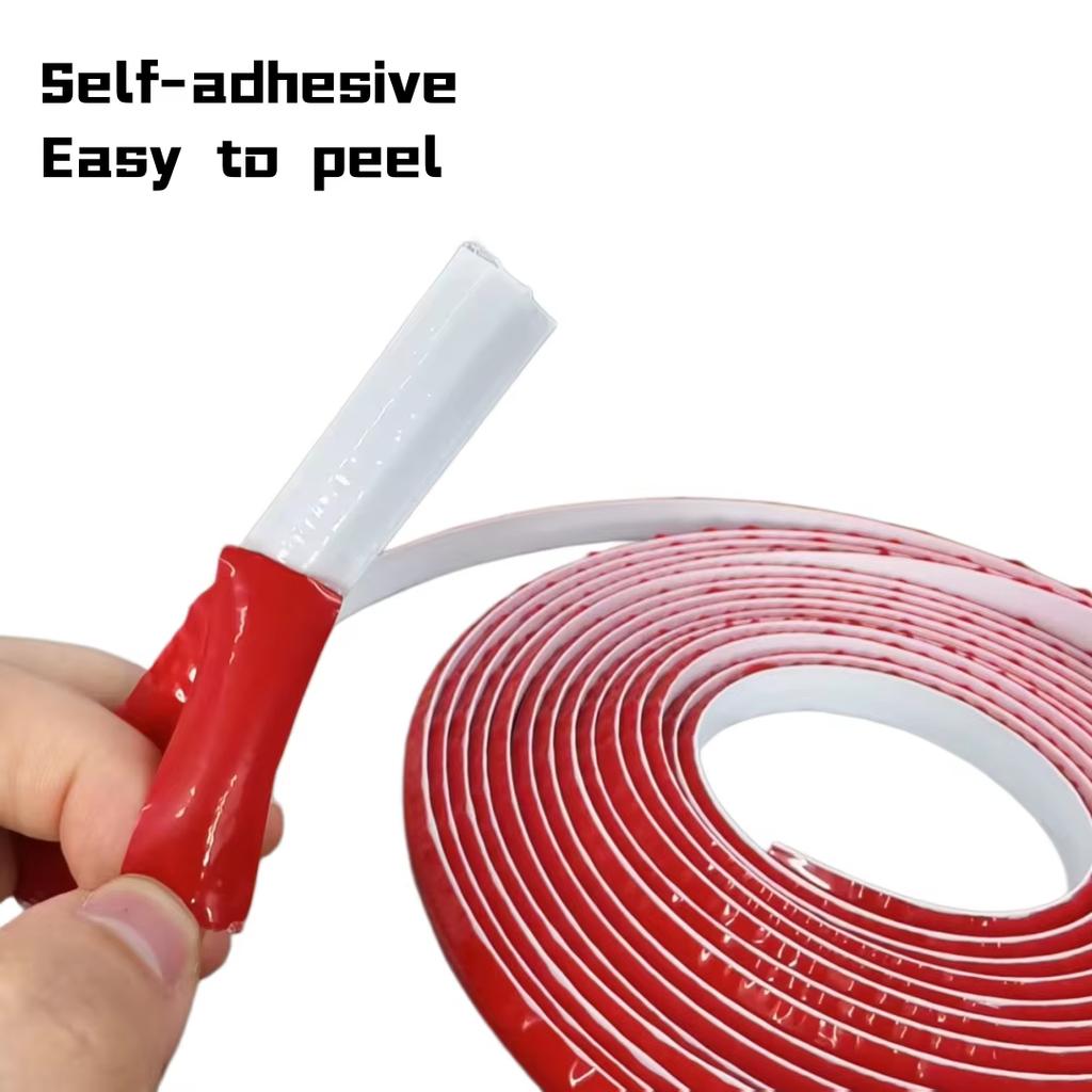 1PC 1/3/5/6m Self-Adhesive Wall Trim Line Waterproof Corner Baseboard Sealing Strip Peel and Stick For Floor, Ceiling, Edges